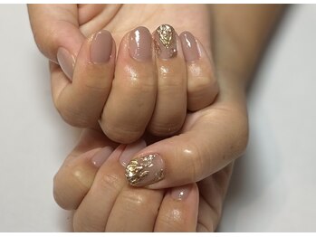 ニュアンスミラーネイル(^^)/