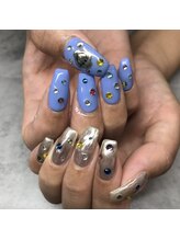 ケーエヌ(KN)/アシンメトリースマイルネイル