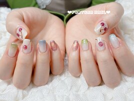 さくらんぼネイル/神田ネイル