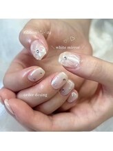 ジュベル 三鷹店(je belle)/持ち込み/リボンネイル