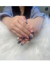 ネイビーネイル