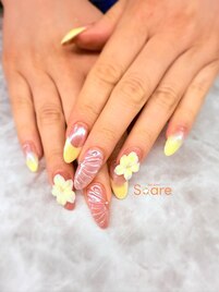 フラワーネイル