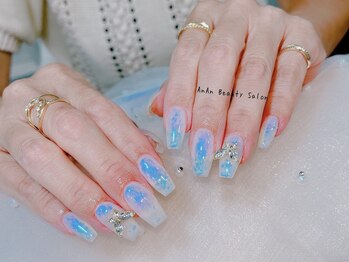 アンアンビューティーサロン(AnAn Beauty Salon)/【チップ】長さ出しワンカラー