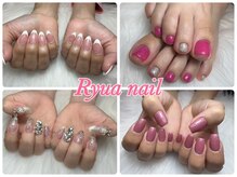 プルメリアの雰囲気（★ジェルネイル　ryua nail）