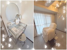 ラテ(Latte)の雰囲気（シンプルな雰囲気のお一人様貸し切りプライベートサロンです♪）