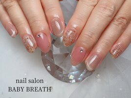 持ち込み☆ツイードネイル