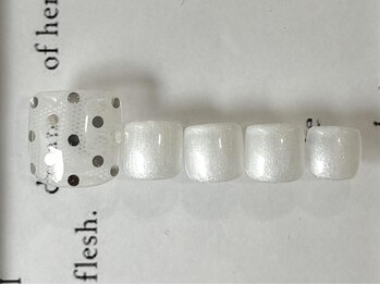 ジェミーネイル エビス(Jemiy nail ebisu)/フットレースホロドット9480yen