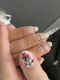 手描きアートネイル