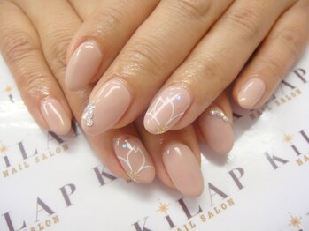 【定額￥6980】シンプル桜ネイル