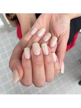 ミントリーフ バイ リート(Mint leaf by Reat)/アイボリーネイル