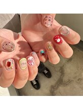 ネイルサロン アンブレラ(Umbrella)/カラフル POP