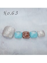 はあとねいる 枚方店/フットネイル：No.63