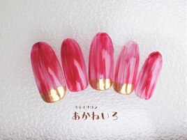 赤色ニュアンス　ミラー