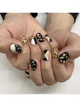 ネイルキュート アンド クールラッシュ 亀有店(nailcute & CoolLash)/ヒョウ柄