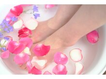 インフィニート 上野毛(infinito)/★施術前のカラーフットバス★