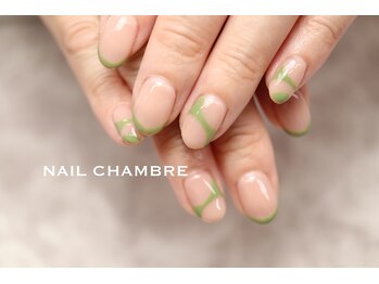 ネイル シャンブル(nail CHAMBRE)/変形フレンチ