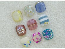 ふるーる/フットネイルデザイ