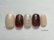 キャンアイドレッシー 長岡店(Can I Dressy)/シンプルうねうねネイル