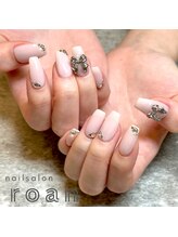 ロアンネイル(roan nail)/きらきらリボン