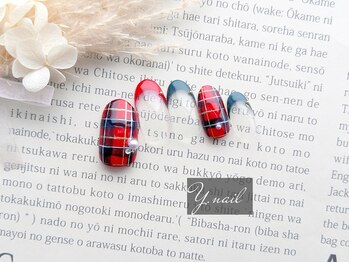 ワイネイル(Y.nail)/クリスマスフレンチ