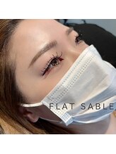 サッシーラッシュ(SASSY LASH)/フラットセーブル上つけ放題♪