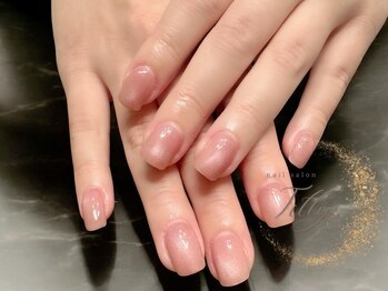 ティティ(titty)の写真/シンプルだからこそ技術力が光る!派手なネイルが出来ない方や主婦の方にも◎