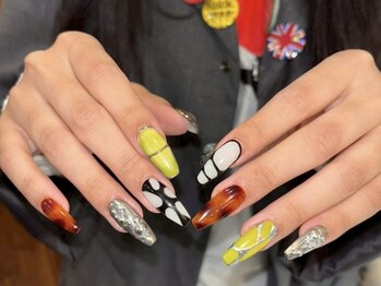 アイ ネイルズ 天神店(I nails)/スポーティー　¥6500~