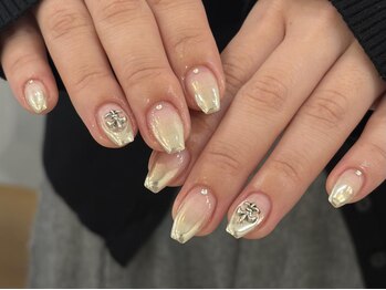 ネイルメゾン 池袋店(NAIL MAISON)/★ミラーグラデ¥8050