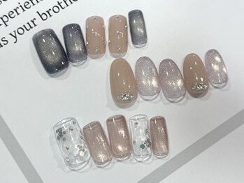 クプ アイラッシュプラス(qup)/定額マグネット2本アート