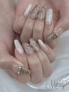 マグネット×ツィード×ラメ