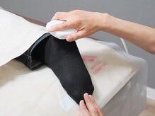 あったかサロン/踵の温め