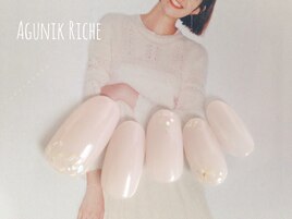 【シェルフラワーネイル】