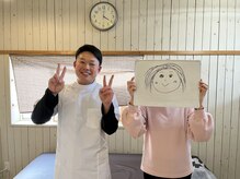 頭スッキリ整体サロン 伏見店/お客様とツーショット写真☆