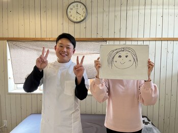 頭スッキリ整体サロン 伏見店/お客様とツーショット写真☆