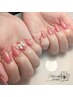 【HAND】ロングネイル◆長さだし10本＋ワンカラー￥8900