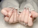 ヒョウ柄マグネットフレンチ