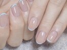 スキニーフレンチネイル