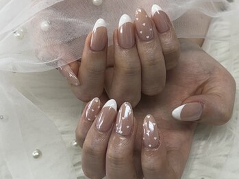 >>春のハートドットフレンチ◎