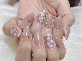 Yuki指名限定春ちゅるん桜ネイル