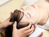 【眼精疲労/頭痛に】頭痛解消ヘッドマッサージ+首肩こりもみほぐし30分
