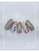 はあとねいる 京田辺店/ハンドネイル：No.78