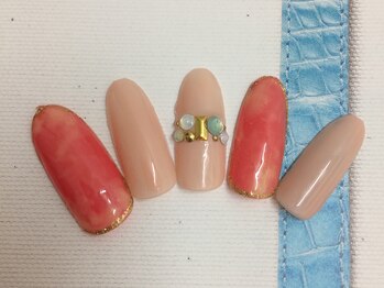 ネイルサロン リリオ(Nail Salon Ririo)/タイダイ柄ネイル