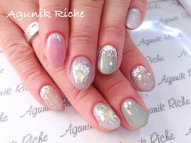 【ホログラムネイル】