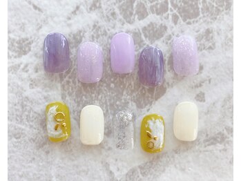 ネイルサロン ティフィン(tiffin)/~7月monthly design~