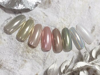 ビオトーププラス 銀座本店(bio tope+)/ミラーネイル 銀座