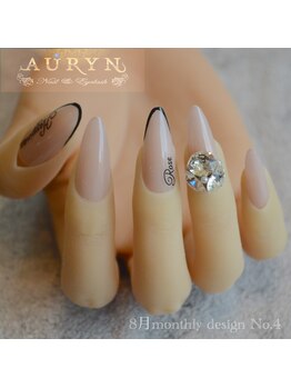 アウリン(AURYN)/8月monthly design No,4