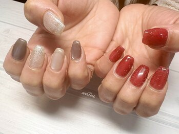 まぐ×ふら(off) 赤×黒×白