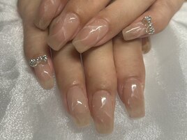大理石ネイル