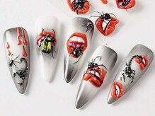 ルビーネイル 太閤通駅店(RUBY NAIL)/【ハロウィン】のネイルデザイン