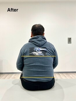 みずき/体の歪み施術後